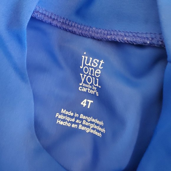 Cat & Jack Rashguard Long Sleeve Swim Set.‎ Sharks Jawsome Size 4T. - Picture 2 of 3